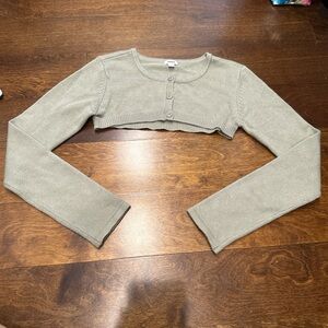 Garage mini cropped cardigan